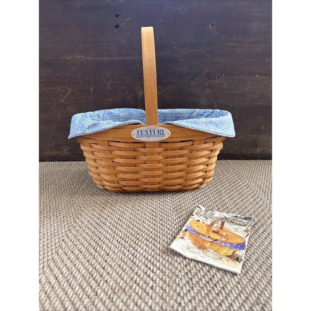 Longaberger Collectors Club Century Celebration Basket 2000, Liner
